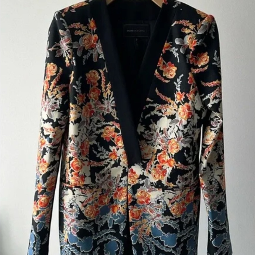 BCBG MaxAzria floral Blazer